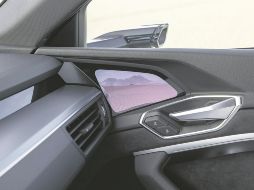 Alta definición. Se utiliza una pantalla OLED que transmite lo que sucede en el exterior. ESPECIAL/Audi