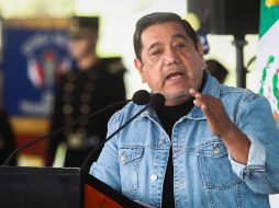 ''Estoy con la cara en alto, con la calidad moral para hablarle de frente al pueblo'', dijo Salgado Macedonio en su arranque de campaña en Acapulco. SUN / ARCHIVO