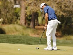 A falta de una jornada, Abraham Ancer se encuentra a sólo dos impactos de meterse en el Top-10. EFE/E. Lesser