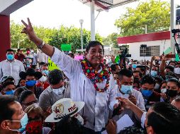 Félix Salgado dijo que trabajará por los derechos de las mujeres y que su eventual Gobierno será conformado con 50% de ellas. EFE/D. Guzmán