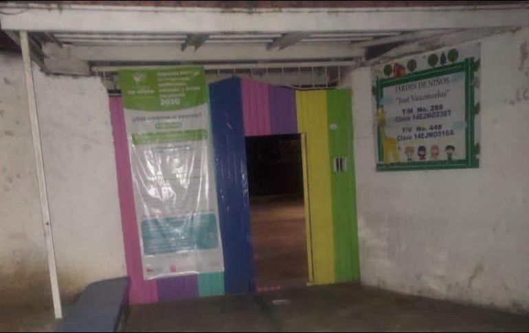 El sistema C5 Guadalajara recibió el reporte del robo en el plantel escolar ubicado en el cruce de las calles Gaspar Antonio y Margarita Gutiérrez Nájera. ESPECIAL /