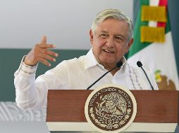 El Presidente López Obrador cerró su gira de trabajo en el emblemático municipio de Tequila. EFE