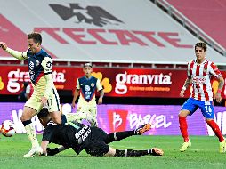 Sebastián Córdova había superado a Raúl Gudiño antes de meter el tercero como si fuera una cascarita. IMAGO7/E. Espinosa