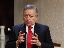 Arturo Zaldívar dijo que la queja que presentó el Presidente será remitida al área correspondiente del Consejo de la Judicatura Federal. SUN/ARCHIVO