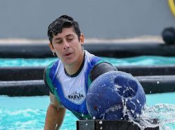 Javier Márquez está contento de regresar a la competencia. ESPECIAL / Exatlón México / Tv Azteca