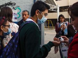El Presidente López Obrador dice que se adelantarán los apoyos de programa la Escuela es Nuestra, para que con esos recursos se arreglen las escuelas. NTX / ARCHIVO