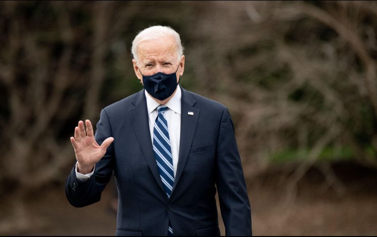 En las últimas semanas, Joe Biden había sido criticado por tardar en dar su primera rueda de prensa. EFE/EPA/E. Scott
