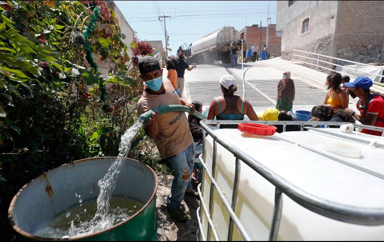 Piden a la ciudadanía a mantener el uso racional y solidario del agua. EL INFORMADOR / ARCHIVIO
