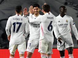 Los blancos volvieron a meterse entre los ocho mejores del continente por primera vez desde 2018. AFP / P. Marcou