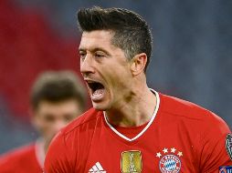 FIGURA. Robert Lewandowski anotó el primer tanto del encuentro. AFP