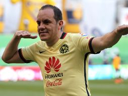 Pero como americanista que fue y es, Cuauhtémoc Blanco envió un mensaje al chiverío: ''No hay que hablar antes de los Clásicos, porque te callan la boquita''. SUN / ARCHIVO