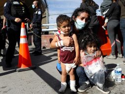 Estados Unidos ha registrado un marcado incremento de familias procedentes de Centroamérica que llegan a la frontera. AFP/H. Martínez