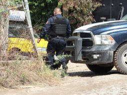 Agentes investigadores aseguraron el taxi en el cruce de las calles Hacienda la Herradura y Joaquín Amaro, en la colonia Oblatos. ESPECIAL / ARCHIVO