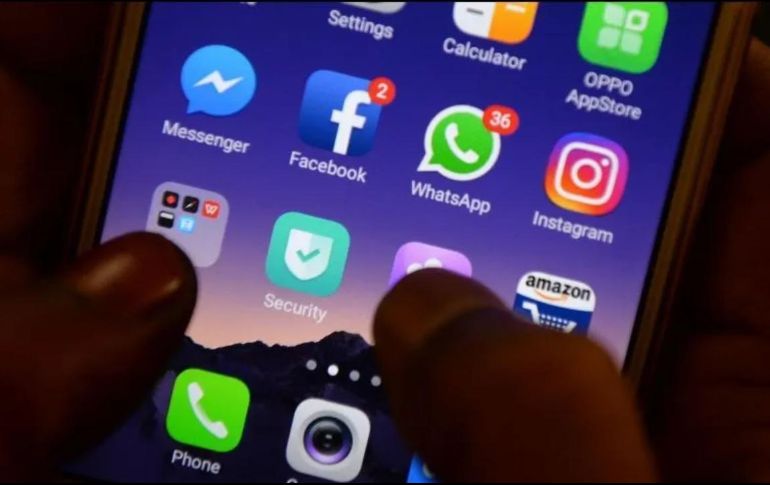 Facebook, WhatsApp e Instagram presentaron problemas este viernes. AFP / ARCHIVO