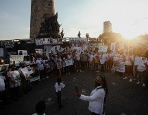Con la instalación de los mosaicos, se espera que no sean removidos del monumento como ha ocurrido con las lonas. EL INFORMADOR/G. Gallo