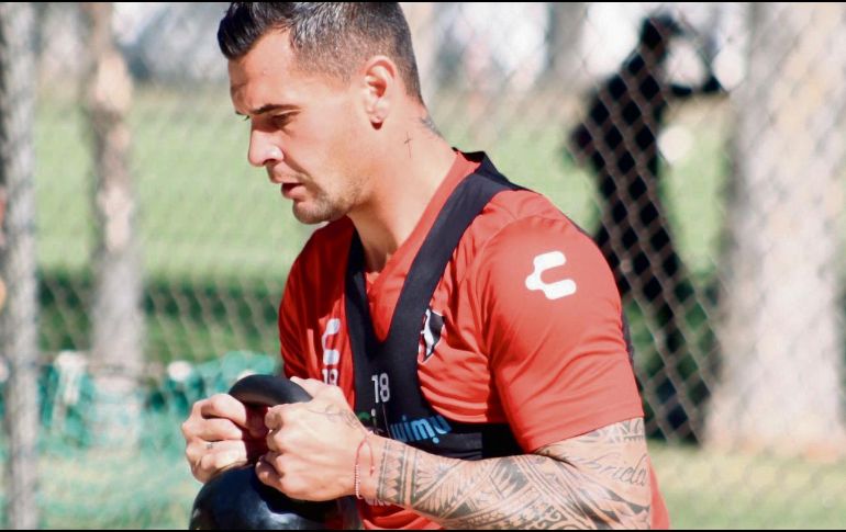 Milton Caraglio enfrentará a su ex equipo esta tarde con la esperanza terminar su sequía de goleo. @ATLAS