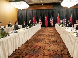 Las relaciones entre China y Estados Unidos se deterioraron de forma drástica durante el gobierno de Donald Trump; el de Biden parece no tener prisa por arreglarlas. EFE/L. Jie