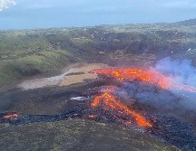 El sistema volcánico de Krysuvik lleva inactivo 900 años, según la Oficina Meteorológica y la última erupción en la península de Reykjanes se remonta a casi 800 años, a 1240. AFP / Icelandic Coast Guard