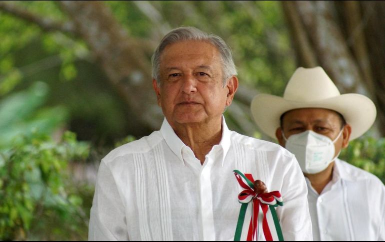 Este sábado, López Obrador tuvo gira de trabajo en el estado de Oaxaca. SUN / EELG