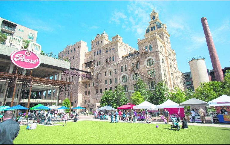 SAN ANTONIO. Una urbe con algo para cada viajero. En la foto, la antigua cervecería Pearl, hoy un punto de disfrute culinario. CORTESÍA/ visit san antonio