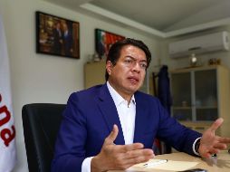 Mario Delgado,  acusó al organismo de buscar “descarrilar la transformación” y beneficiar a la alianza del PRI-PAN-PRD. EL INFORMADOR/ARCHIVO