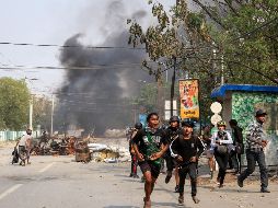 El Ejercito birmano ejecutó un golpe de Estado con la excusa de un supuesto fraude electoral en los comicios del pasado noviembre. EFE /