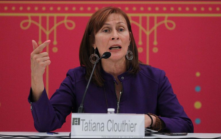 Tatiana Clouthier, secretaria de Economía. ARCHIVO
