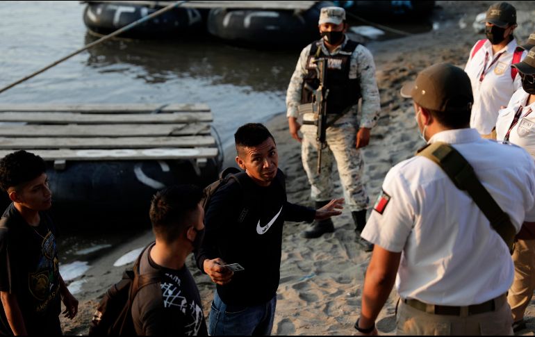 El Presidente López Obrador recordó que los migrantes 