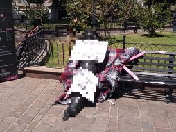 El cuerpo del sicario fue hallado el pasado jueves envuelto en bolsas de plástico y cobijas en una banca de Tlaquepaque. ESPECIAL / ARCHIVO