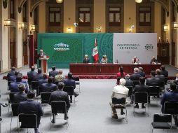 AMLO reafirmó su compromiso por eliminar la corrupción en los procesos electorales. EFE/Presidencia de México