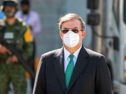 Ebrard aseguró que tener una vacuna mexicana es una prioridad para la Secretaría de Salud. EFE / ARCHIVO