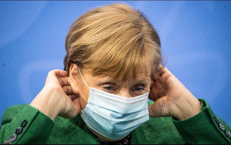 Angela Merkel, canciller de Alemania. AFP