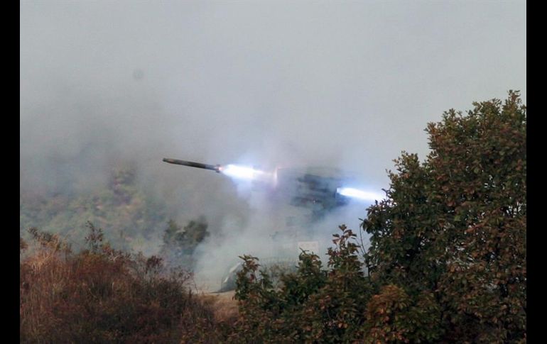 El lanzamiento de este miércoles sigue a los disparos de dos misiles no balísticos registrado este martes. EFE/ARCHIVO