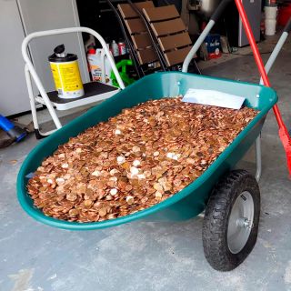 Con 90 mil monedas, el último pago a un trabajador en EU