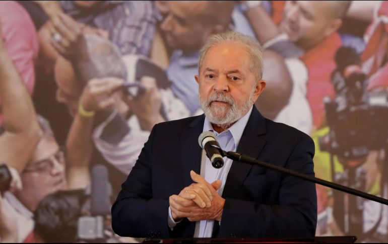 Lula regresó a la política tras ser absuelto. AP/A. Penner