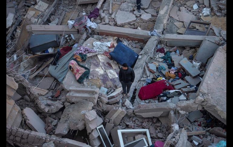 El derrumbe de edificios no es algo inusual en Egipto, donde la construcción de mala calidad es una constante. EFE/M. Hossan