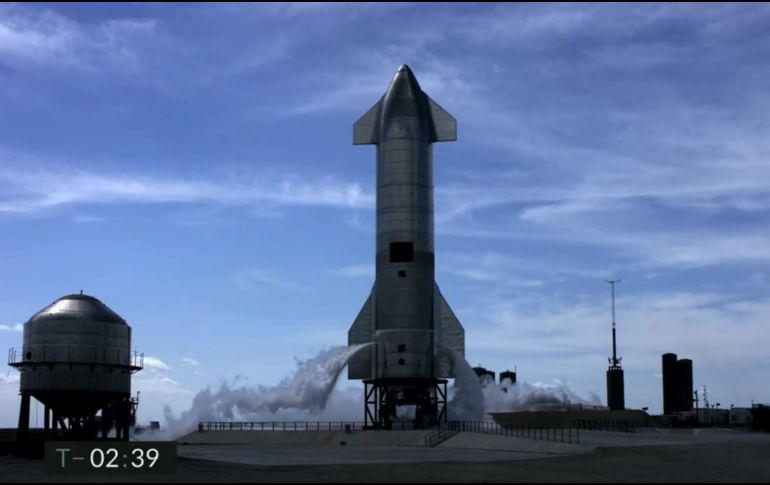 Se trata del cuarto lanzamiento que se realizará de vuelo de prueba. TWITTER / @SpaceX