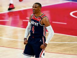 HISTÓRICO. Russell Westbrook ya es líder de todos los tiempos de los Wizards en triples-dobles. AP • A. Brandon