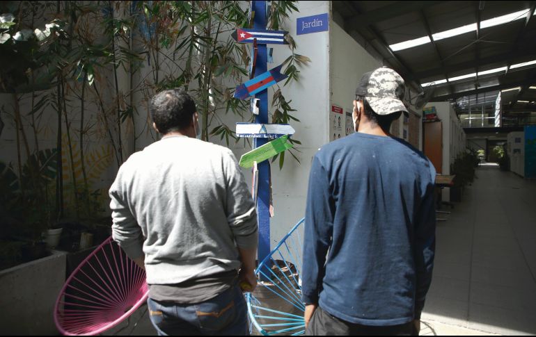 SOLIDARIDAD. En FM4 Paso Libre apoyan a unos 25 migrantes al día. EL INFORMADOR • F. Atilano