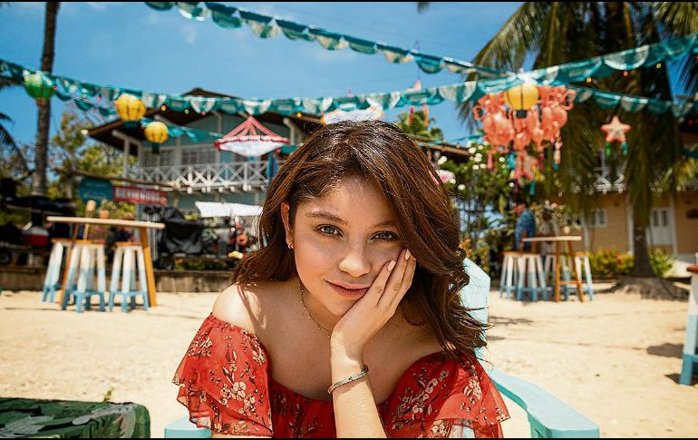 KAROL SEVILLA. La actriz mexicana se lanza a la aventura en Colombia con “Siempre fui yo”. CORTESÍA • DISNEY+