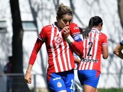 OLFATO Y AMOR. Apasionada de Chivas, Cervantes se ha convertido en el referente del Rebaño femenil. IMAGO7