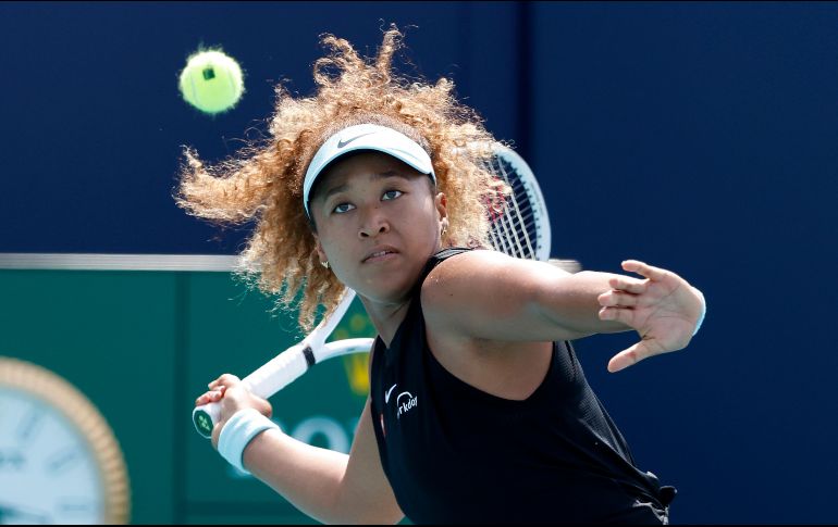 Naomi Osaka nunca había superado la tercera ronda de Miami en sus cuatro participaciones anteriores. EFE