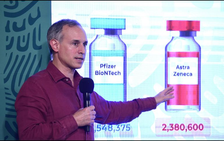 López-Gatell enfatizó que en estos momentos, el principal componente para controlar la pandemia corresponde a la vacunación. XINHUA / ARCHIVO