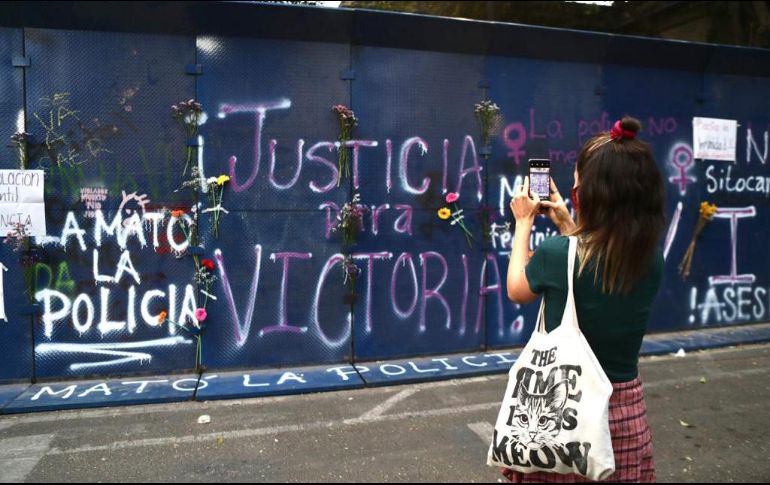 Victoria Salazar murió el 27 de marzo mientras era sometida por policías municipales. SUN/V. Rosas