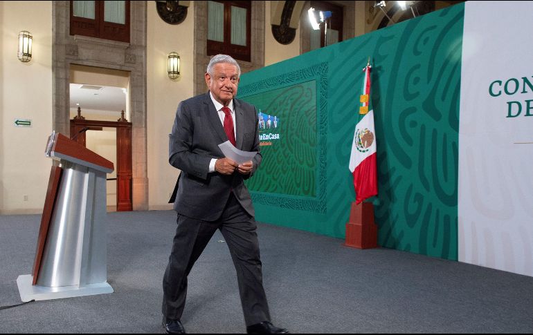 AMLO también comentó que se tiene que hacer justicia para los pueblos yaquis, porque es una de las etnias más maltratadas en la historia del país. EFE / Presidencia de México