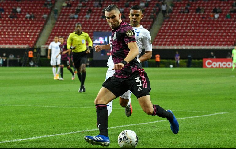 Alejandro Mayorga regresó con una molestia, por lo que está descartado para jugar ante Santos Laguna el fin de semana. IMAGO7