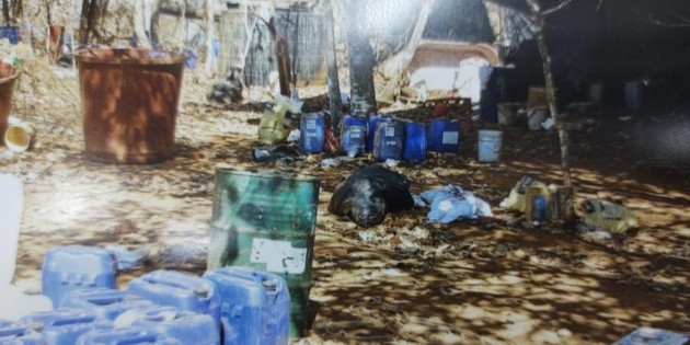 Seguridad en Jalisco: Aseguran narcolaboratorio en Mixtl&aacute;n