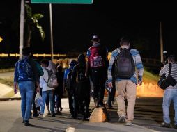 Estados Unidos enfrenta un fuerte aumento en las llegadas a la frontera de migrantes. EFE/J. Valle