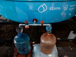 Continúa el sistema de rutas de pipas gratuitas por colonia implementado desde el pasado 18 de marzo. ESPECIAL / SIAPA