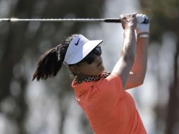 La sorpresa sin duda fue la estadounidense Michelle Wie. AFP / M. Owens